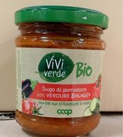 Sugo di pomodoro con verdure biologico