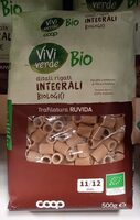 Ditali Rigati Integrali Biologici