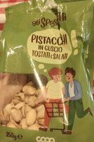 Pistacchi in guscio tostati e salati