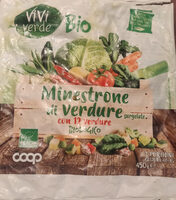 Minestrone di verdure surgelate