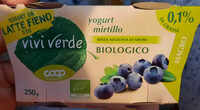 Yogurt mirtillo biologico magro