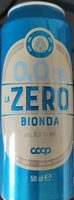 La birra zero bionda