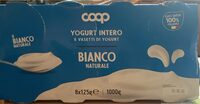 Yogurt intero bianco
