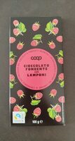 Cioccolato fondente con lamponi