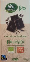 Cioccolato fondente bio 93%