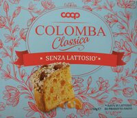 Colomba classica senza lattosio