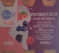 Probiotico frutti di bosco
