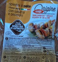 Spiedini di pollo