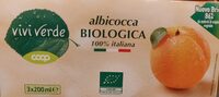 Succo e polpa di albicocca biologico