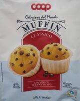 Muffin con gocce di cioccolato