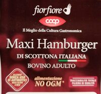Maxi Hamburger di scottona italiana