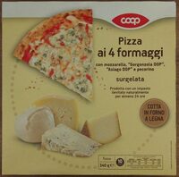 Pizza ai 4 Formaggi Surgelata