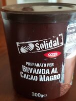 Preparato per bevanda al cacao magro