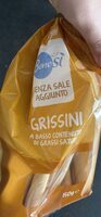 Grissini senza sale aggiunto
