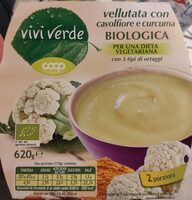 Vellutata con cavolfiore e curcuma