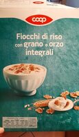Fiocchi di riso con grano e orzo integrali