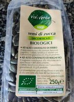 Semi di zucca biologici