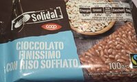 Cioccolato finissimo con riso soffiato