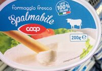 Formaggio fresco spalmabile
