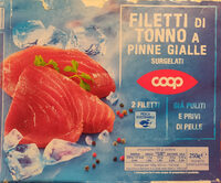 Filetti di tonno a pinne gialle