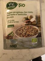 Zuppa Cereali e lenticchie