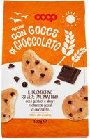 Frollini con gocce di cioccolato