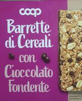 Barrette cioccalo fondente