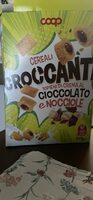 Cereali ripeni di crema al cioccolato e nocciole
