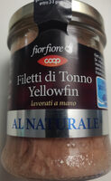 Filetti di tonno Yellowfin al naturale