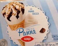 Cono alla panna