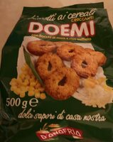 Biscotti con fiocchi di mais e riso soffiato