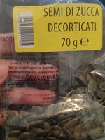 Semi di zucca decorticati