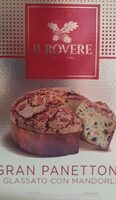 Gran Panettone Glassato con Mandorle