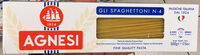 Gli Spaghettoni N.4 Nudeln aus Hartweizengrieß