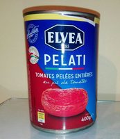 Elvea Peeled Tomatos In TS 400