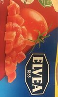 Elvea cubes tomates pelees