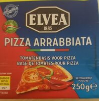 Pizza arrabbiata base de tomates pour pizza