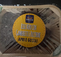 Riso nero con gamberetti e zucchine