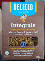 Mezze penne rigate integrali n°141