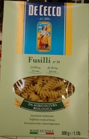 Fusilli n°34 bio