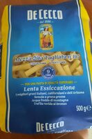 Mezza Zita tagliata
