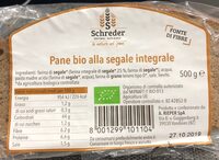 Pane bio alla segale integrale