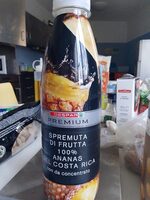 Spremuta di frutta 100% ananas del costa rica