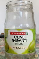 Olive Giganti intere in salamoia