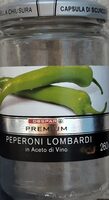 Peperoni lombardi in aceto di vino