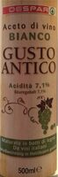 Aceto bianco Gusto Antico