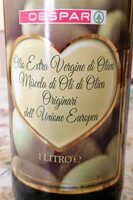 Olio extra vergine di oliva. Miscela di oli europea
