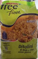 Ditalini mais e riso
