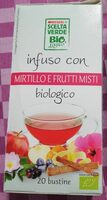 Infuso con mirtillo e frutti misti