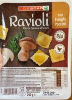 Ravioli con funghi porcini